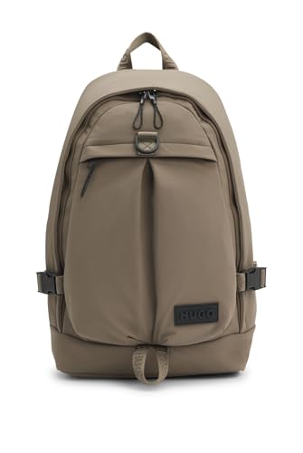 HUGO Mochila Taric para hombre, gris claro, talla única