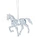 C&F Home Clear Acrylic Horse Christmas Ornament Elegant Equine Decor for The Holidays Decoration Clear