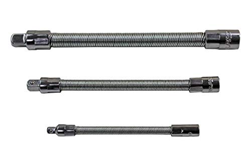 US PRO 3PC Flexible Extension BAR Set - 1/4 3/8