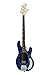 Sterling by Music Man StingRay Ray4 Bass Guitar in Trans Blue Satin