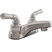 Dura Faucet DF-PL700C-SN RV Bathroom Faucet with Classical Handles (Brushed Satin Nickel)