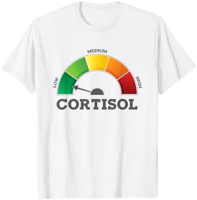 Amazon.com: Low Cortisol Levels Awareness Statement T-Shirt