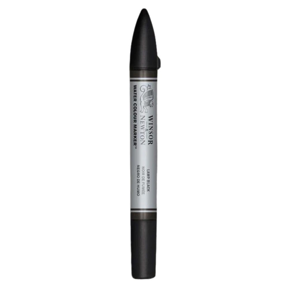Winsor & Newton Water Colour Marker - Lamp Black — image 1