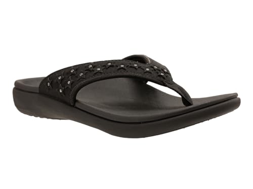REVITALIGN Women's Yumi BVI, Black, 12 Wide