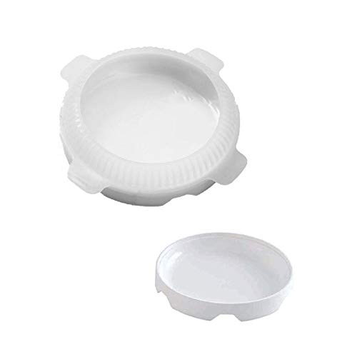 image for Unknown Bakeware & Accessories Fondant Pastry Moulds - Round Silicone 