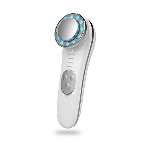 Facial massager - 7 in 1 Face Cleaner Lifting Machine - EMS face massager - Promote face Cream Absorption - Skin care tools - Lift & Firm Tighten Skin Wrinkles