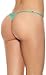 Laura Women's Adjustable Thong 103016 Green Large