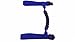 E-cowlboy Blue 4 X Grab Handles Grip Handle for Jeep Wrangler Yj Tj Jk JKU Sports Sahara Freedom Rubicon X & Unlimited X 2/4 Door 1995-2016 (Blue)