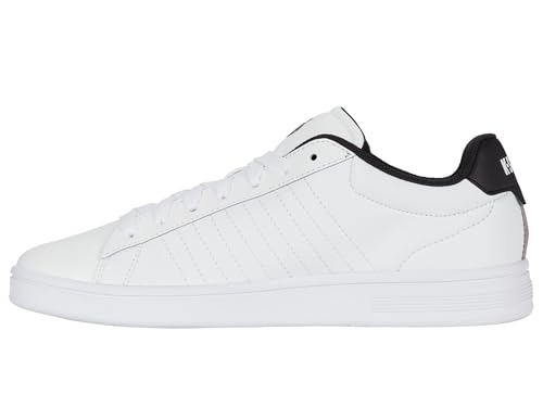 Kswiss Men's Court Shield Ii,Wht/Blk/Decmbrskygry,41,5EU 6