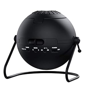 Sega Homestar Flux – Satin Black Magical Home Planetarium Star Projector – 60,000 stars