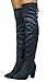 DREAM PAIRS Women's Thigh High Fashion Over The Knee Thigh High Block Heel Boots