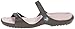 Crocs Women's Cleo Strappy Sandals, Chocolate/Cotton Candy, 9