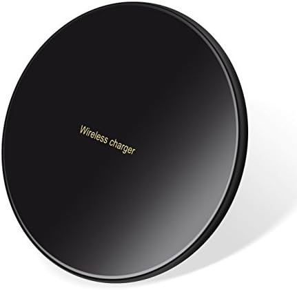 Wireless Charger,GenLed iPhone X Wireless Charger,Ultra Slim Qi Wireless Charging Pad Station,for iPhone X/iPhone 8/8 Plus Galaxy Note 8/5 S8/S8 Plus S7/S7 Edge S6 Edge Plus [No AC Adapter]