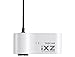 Tascam iXZ Microphone and Instrument Audio Interface for iOS Mobile Devices, iPhone, iPod, and iPad,White
