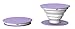 PopSockets Expanding Stand & Grip for Smartphones & Tablets - Purple & Grey