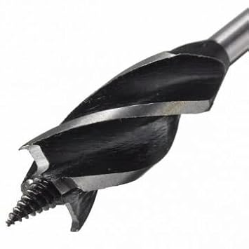Generic Four Slot Four Blade Wood Working Auger Drill Bit 28Mm Hex Shank Bore Hole Twist Drill Bit