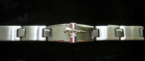 Mustang(Ford)Stainless Steel Men's Bracelet