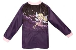Louis Garneau Designer Kids Smock Artist Painting Apron Long Sleeves size 6 - Children Painting Aprons Girls Art Smocks