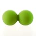 Fronnor Peanut Lacrosse Ball Mobility Massage Ball fascial & Trigger Point Release Muscle Roller Ball (Dark Green)