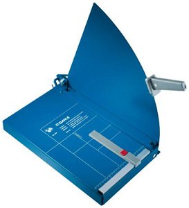 Dahle A4 Guillotine 360mm Cutting Length/ 3.5mm Cutting Capacity - Blue
