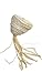 Catit Eco Terra Natural Cornhusk and Raffia Cat Toy, Cone