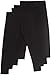 2 or 4 Pack Active Basic Women's Basic Plus Size Ankle Length Leggings