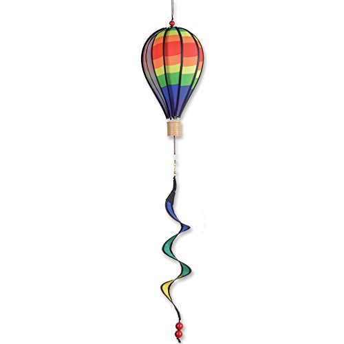 Premier Kites 12 in. Hot Air Balloon - Classic Rainbow