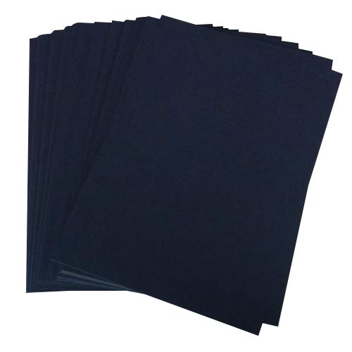 100 X A4 Navy Blue 260gsm Card - Bulk Buy - UK Card Crafts