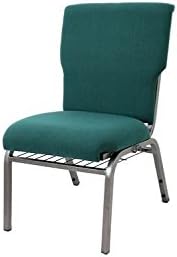 McCourt 18 in. Auditorium Stacking Chair (Concord Grape)