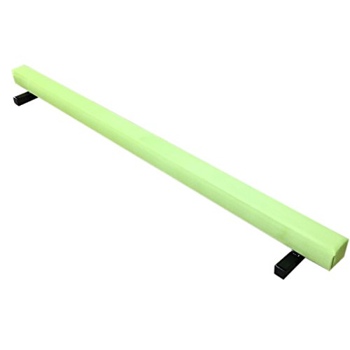 The Beam Store Lime Suede Gymnastics Balance Beam (8-Feet) Made in USA
