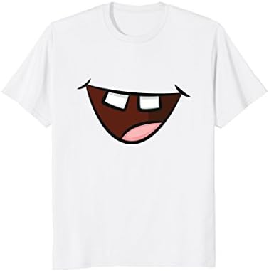 Funny Mouth Smle toung and teeth t shirt for boys and girls