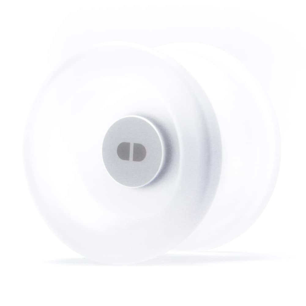 SkillAddicts Yoyo Set - Clear Silver (Includes Yo-Yo Strings and Trick Learning Jo-Jo App)