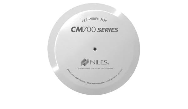 Niles Cm700 Hole Cover 7 Inch Ceiling Mount Hole Cover For Niles