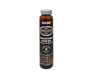 Amazon.com : Hask Keratin Protein Smoothing Shine Oil Vial ...