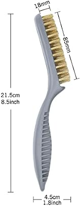 3PC Cleaning Brush Set Stainless Steel Brass Nylon Dust Paint Rust view 3