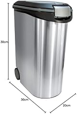 Curver K&BZ FoodContainer Metallic 54L 20kg Pet Dry Food Container view 6