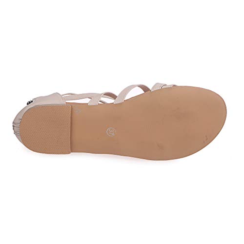 3 Behkiuoda+Sandals+Ladies+Summer+Bottom