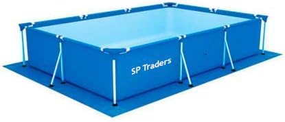 SP Traders Family Splash Frame Pool for Outdoor Activities (300 cm x 201 cm x 66 cm, Blue) (Capacity:5700L)