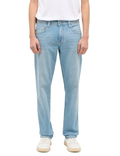 MUSTANG Vaqueros Rectos Denver para Hombre, Azul Medio 335, 30W / 32L