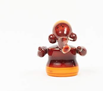 Wooden Ganesh Idol for Car Dashboard (Brown)