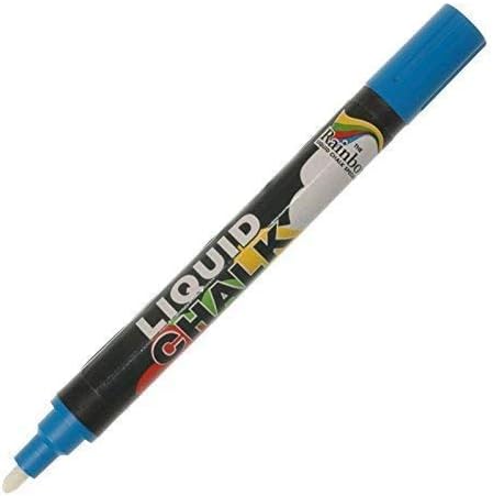 Blue Neon Fluorescent Liquid Chalk Blackboard Marker Pen
