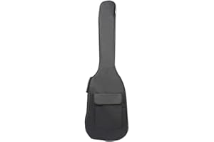 CurcKua Electric Bass Guitar Bag 5mm Thick Padded Waterproof Gig Bag with Adjustable Shoulder Straps