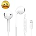 Lightning Earbuds, Popa in-Ear Headphones Earphones with Microphone and Remote, MFi Certified, Compatible with iPhone X/XS/XS MAX/XR/8/8P/7/7P/iPad Pro/iPad Air/iPad Mini/iPod