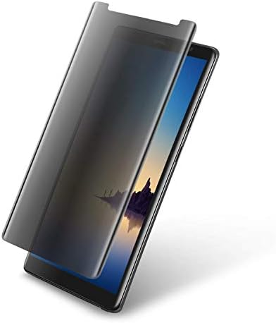 Galaxy Note 9 Screen Protector Privacy Tempered Glass, Audins Case Friendly 3D Curve Edge Easy Install Anti Spy Anti Scratch 9H Hardness Shield for Samsung Note 9