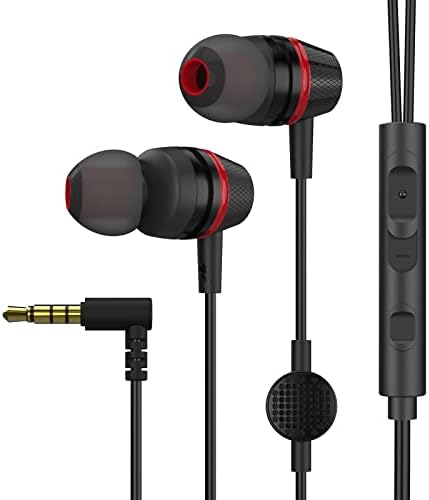 1Mii Wired Earbuds with Microphone Volume Control, in-Ear