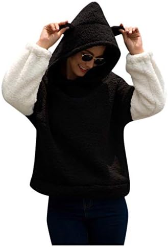 WUAI-Women Cozy Oversize Fluffy Fleece 