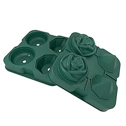 Ice Cube Tray, HANCELANT 2.5inch Ice Cube Molds, 2
