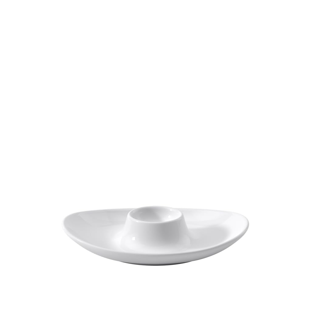 Villeroy & Boch Royal Egg Cup, Premium Porcelain, White
