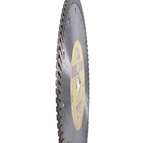 Boss Hog 8-Inch Turbo Masonry Diamond Blade, 7/8-5/8" Arbor, High Performance, General Purpose Dry or Wet Cutting for Masonry, Concrete, Stone, Brick, Blocks, Similar (8-Inch) - Thumbnail 2