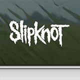 SLIPKNOT White Sticker ROCK BAND Car Vinyl Window Laptop White Decal
